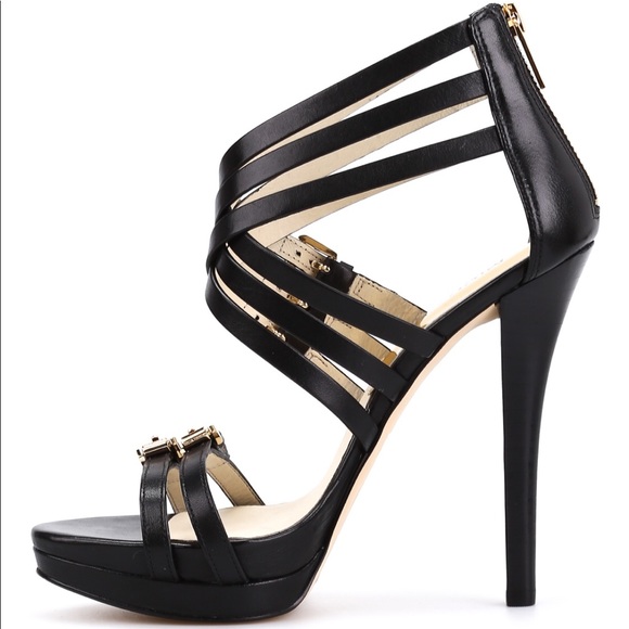 Michael Kors Ava Platform Shoes - Picture 8 of 8